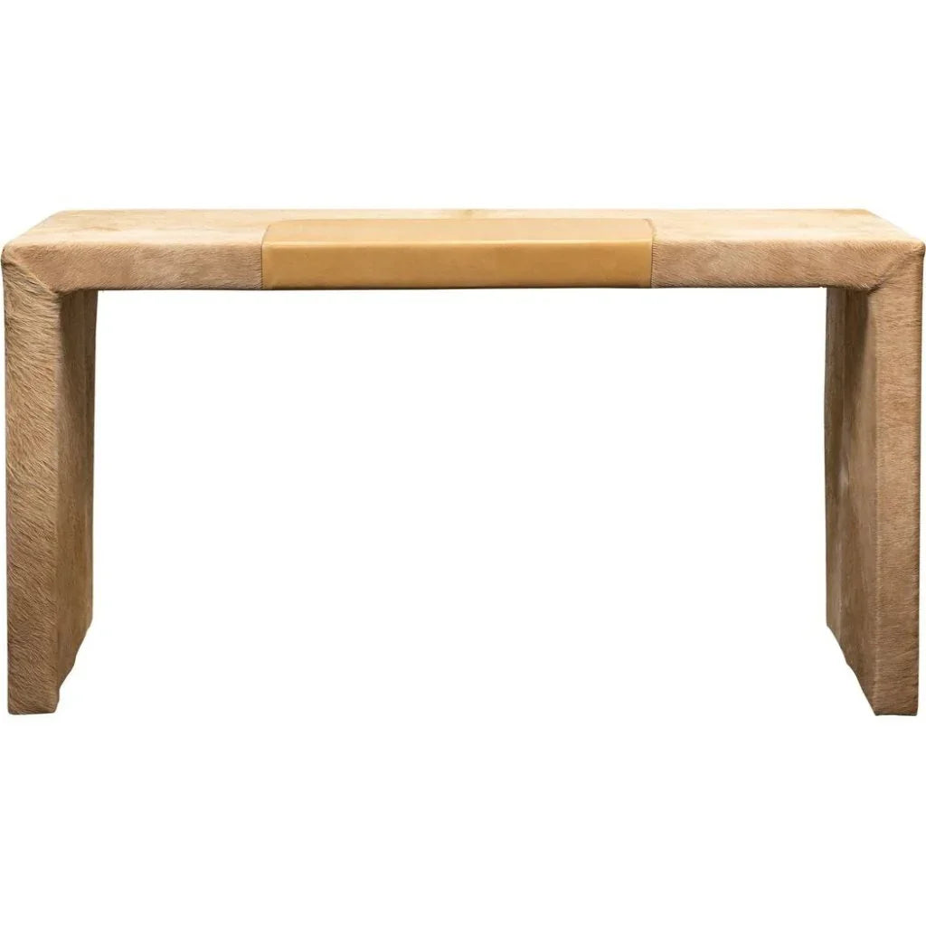 Agenda Leather Elegant Workspaces Desk-Home Office Desks-Olivia + Quinn-LOOMLAN