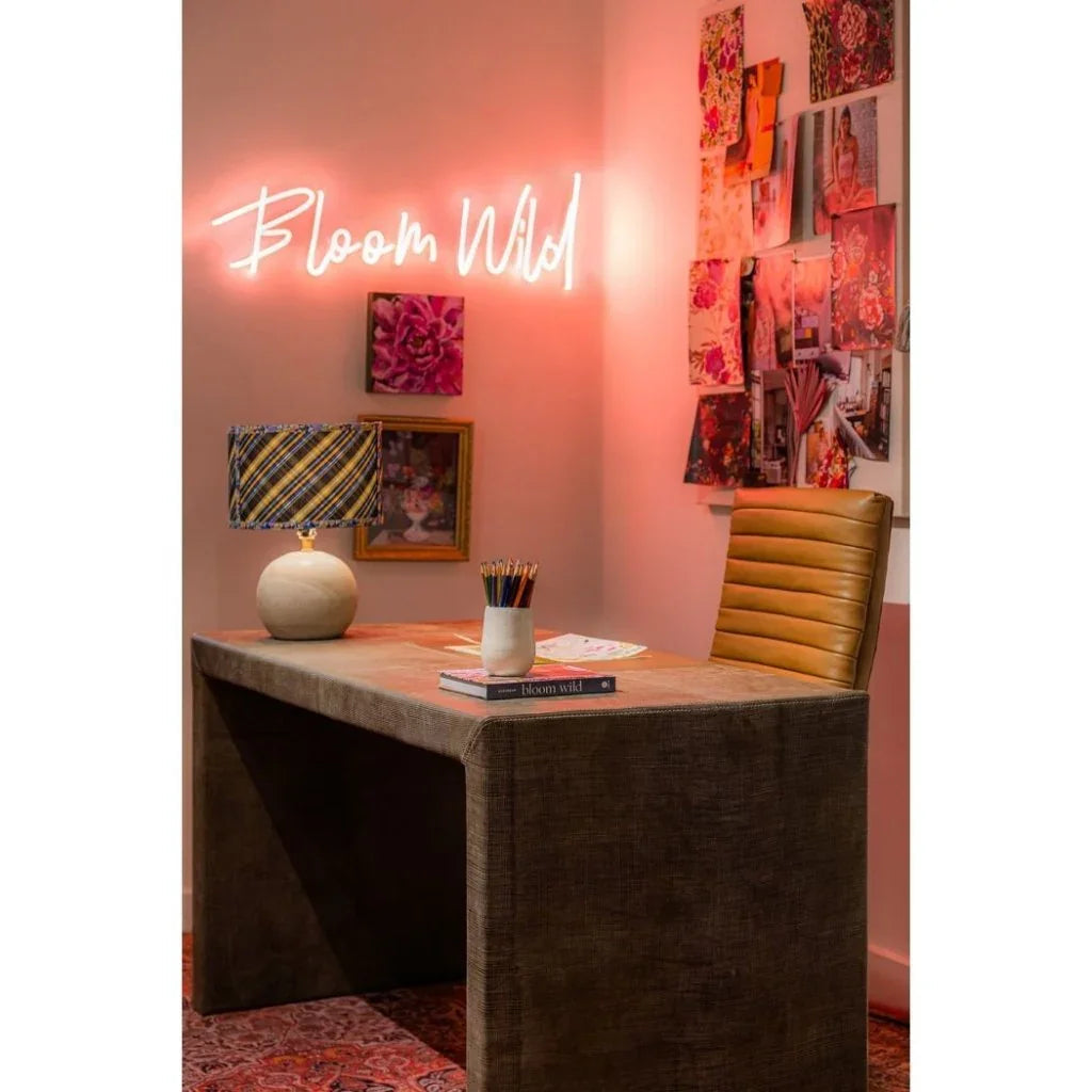 Agenda Leather Elegant Workspaces Desk-Home Office Desks-Olivia + Quinn-LOOMLAN