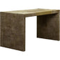 Agenda Leather Elegant Workspaces Desk-Home Office Desks-Olivia + Quinn-Rattan Hunter-LOOMLAN