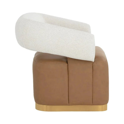 Aggie Performance Fabric Swivel Lounge Chair-Lounge Chairs-SUNPAN-LOOMLAN