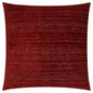 Agra Garnet Solid Red Large Throw Pillow Insert - LOOMLAN - D.V. Kap - Throw Pillows