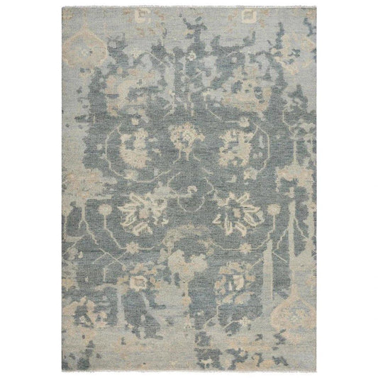 Agua Abstract Dark Gray Large Area Rugs For Living Room - LOOMLAN - LOOMLAN - Area Rugs