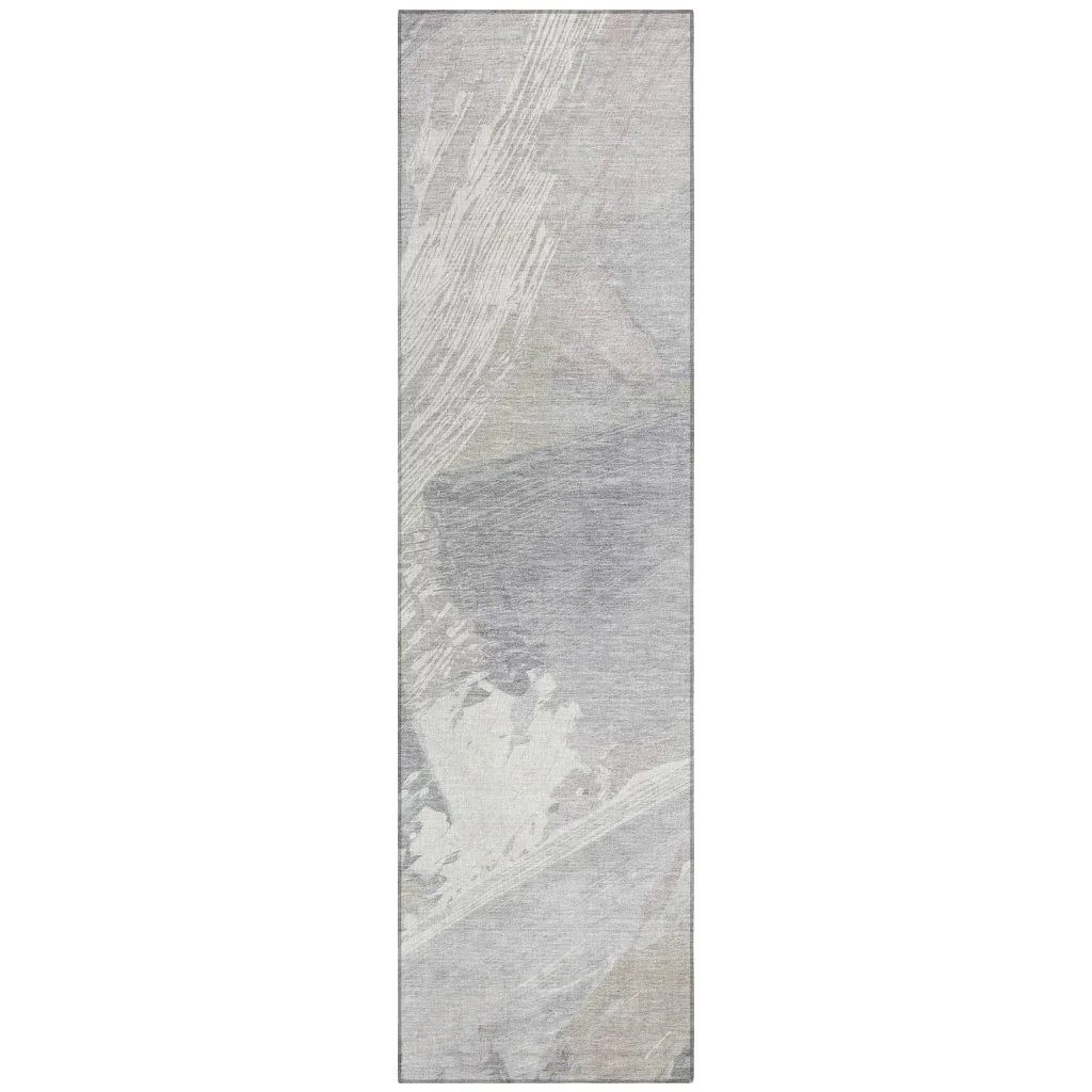 Ahmira Ivory Washable Indoor - Outdoor Rug - LOOMLAN - LOOMLAN Rugs - Outdoor Rugs