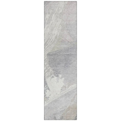 Ahmira Ivory Washable Indoor - Outdoor Rug - LOOMLAN - LOOMLAN Rugs - Outdoor Rugs