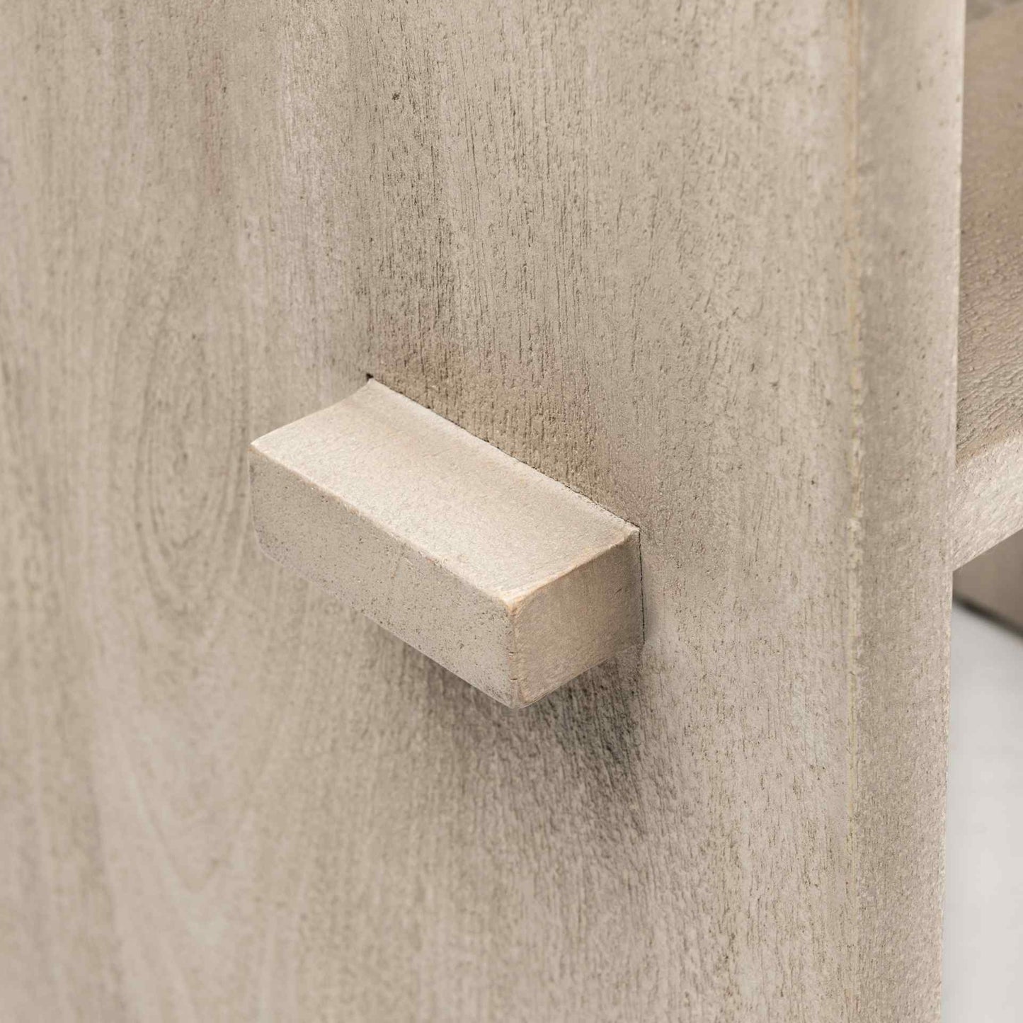 Aida Wooden Light Brown Barstool