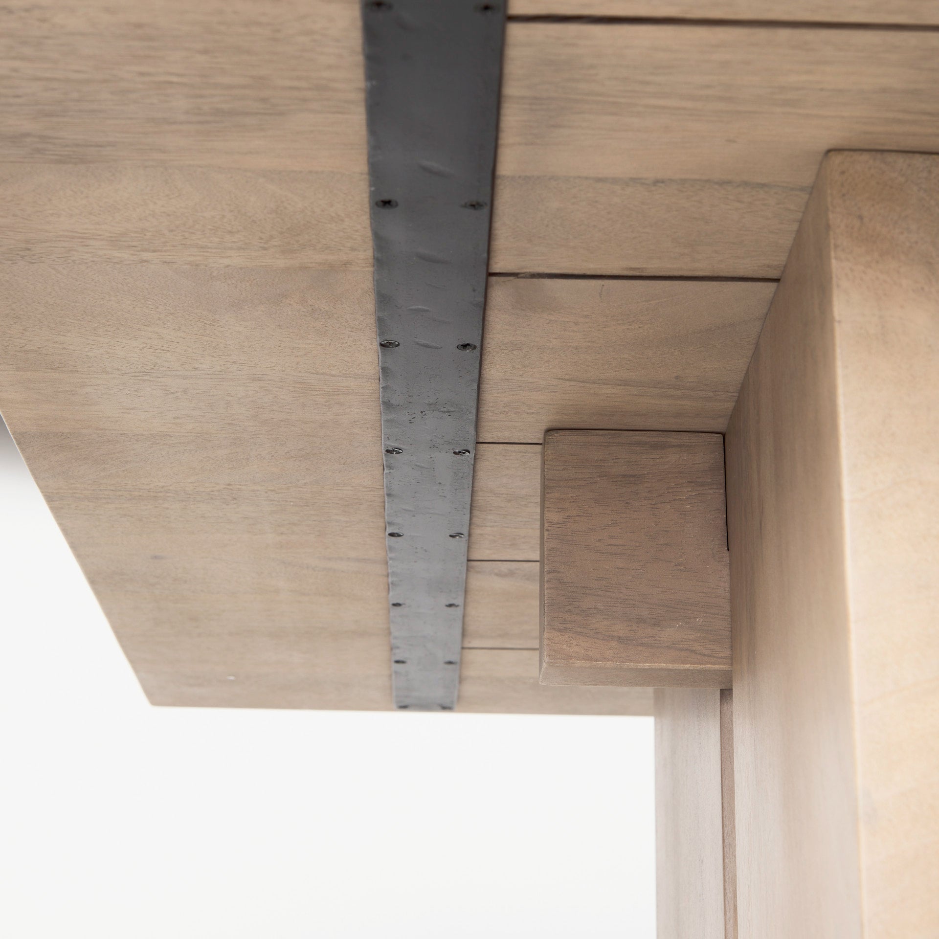 Aida Wooden Rectangular Dining Table-Dining Tables-Mercana-LOOMLAN