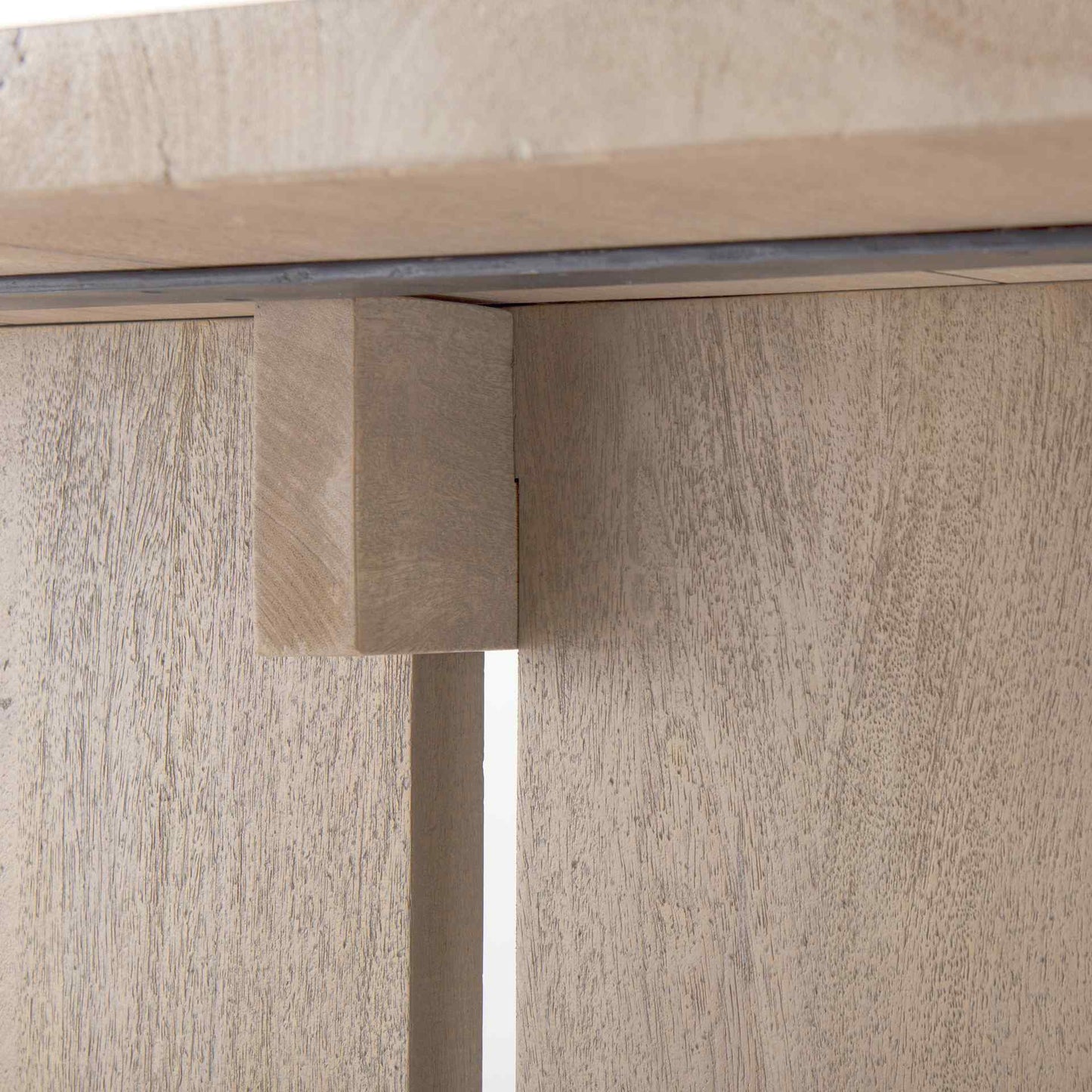 Aida Wooden Rectangular Dining Table-Dining Tables-Mercana-LOOMLAN