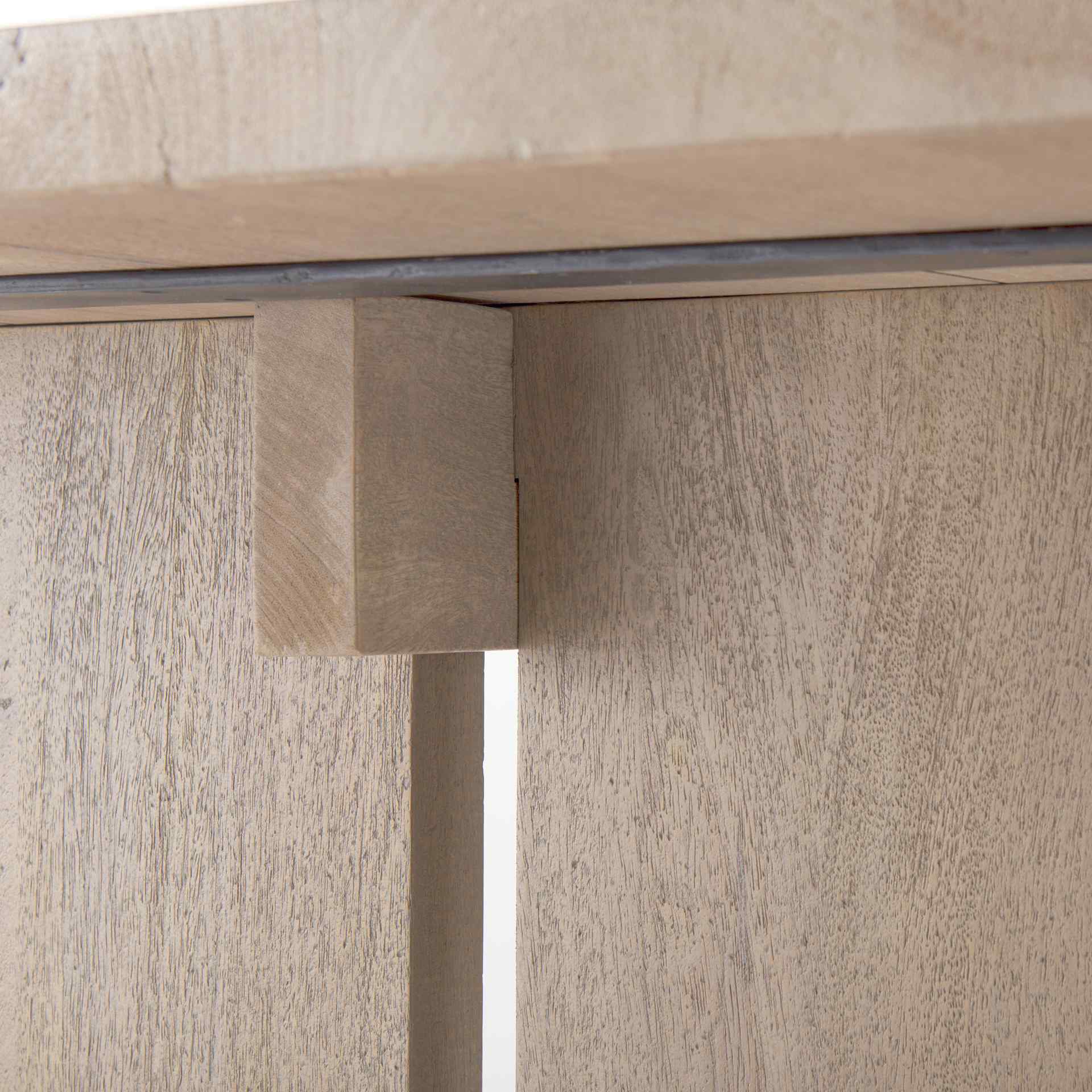 Aida Wooden Rectangular Dining Table-Dining Tables-Mercana-LOOMLAN