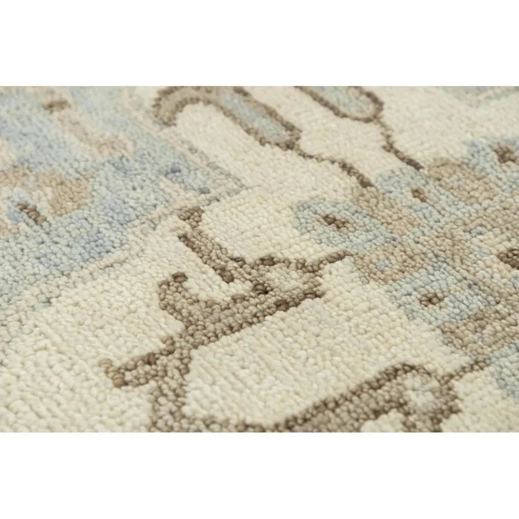 Aili Border Gray Large Area Rugs For Living Room - LOOMLAN - LOOMLAN - Area Rugs