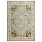 Aili Border Gray Large Area Rugs For Living Room - LOOMLAN - LOOMLAN - Area Rugs