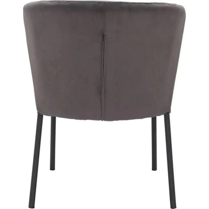 Aimee Performance Fabric Armless Dining Chair 2PC - LOOMLAN - Zuo Modern - Dining Chairs