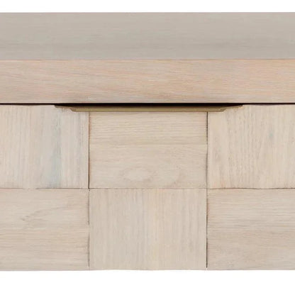 Akava Nightstand Gold Base & Soft Closing Drawer - LOOMLAN - SUNPAN - Nightstands