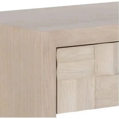 Akava Nightstand Gold Base & Soft Closing Drawer - LOOMLAN - SUNPAN - Nightstands