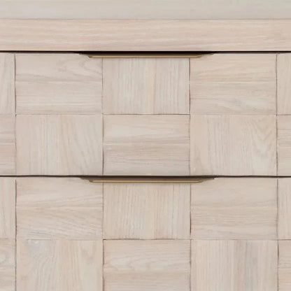 Akava Wood Dresser With Light Wash Finish - LOOMLAN - SUNPAN - Dressers