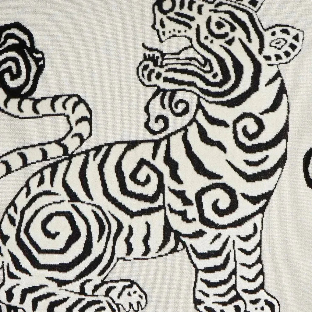 Akbar Tuxedo Novelty Black Large Throw Pillow Insert - LOOMLAN - D.V. Kap - Throw Pillows