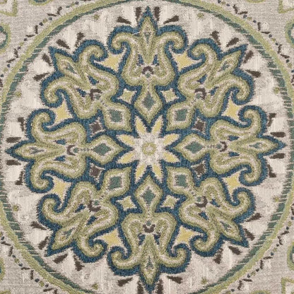 Akola Azure Multi Color Throw Pillow Insert - LOOMLAN - D.V. Kap - Throw Pillows