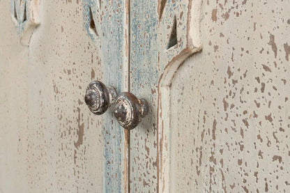 Alambra Wooden White Sideboard - LOOMLAN - Sarreid - Sideboards