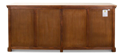 Alambra Wooden White Sideboard - LOOMLAN - Sarreid - Sideboards