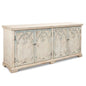 Alambra Wooden White Sideboard - LOOMLAN - Sarreid - Sideboards