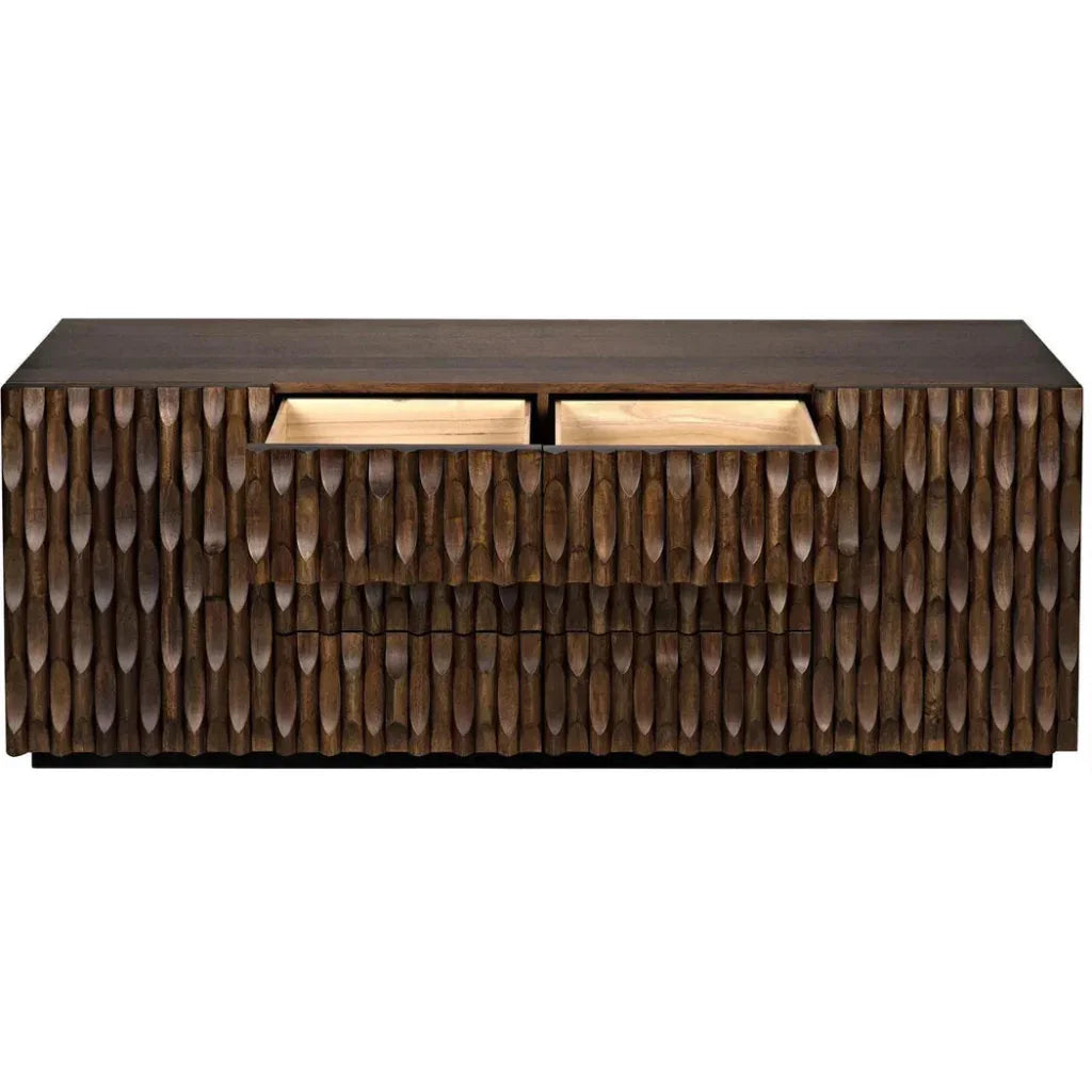 Alameda Wood Large Sideboard - LOOMLAN - Noir - Sideboards