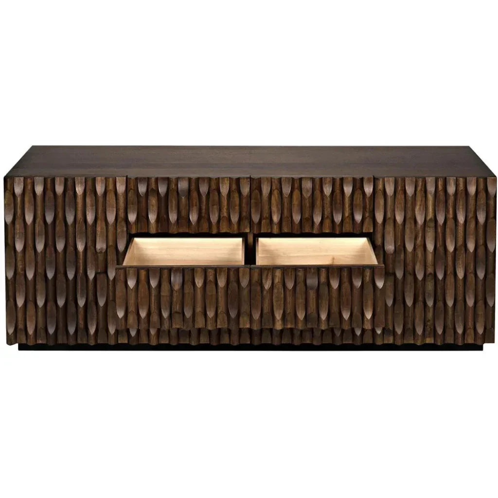 Alameda Wood Large Sideboard - LOOMLAN - Noir - Sideboards