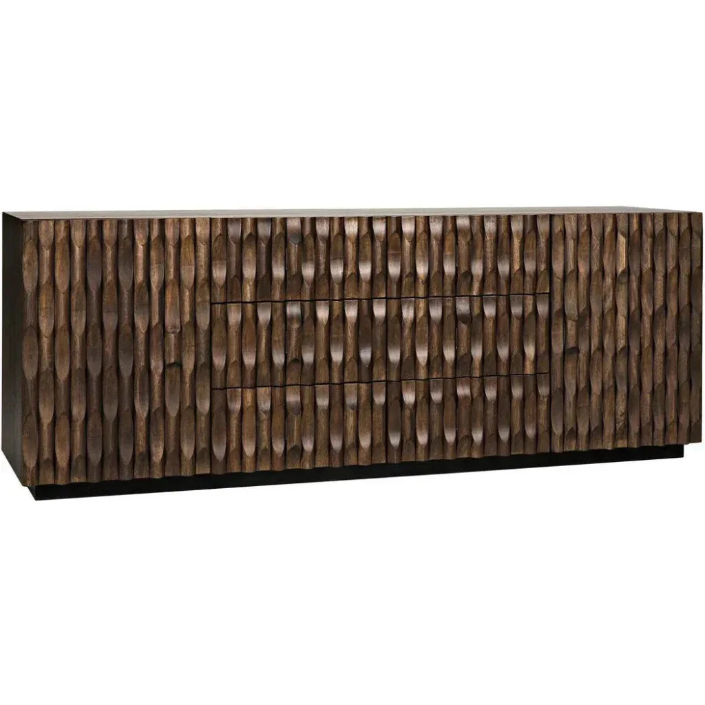 Alameda Wood Large Sideboard - LOOMLAN - Noir - Sideboards