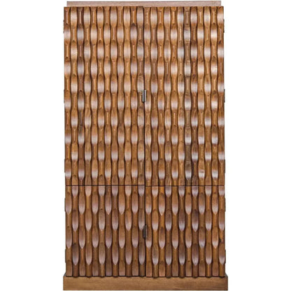 Alameda Wood Dark Walnut Hutch - LOOMLAN - Noir - Etageres