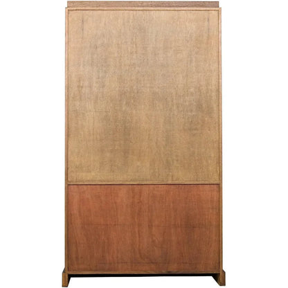 Alameda Wood Dark Walnut Hutch - LOOMLAN - Noir - Etageres