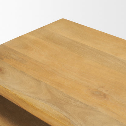 Alanna Wood Nesting Accent Table (Set of 2)