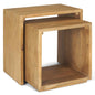Alanna Wood Nesting Accent Table (Set of 2)