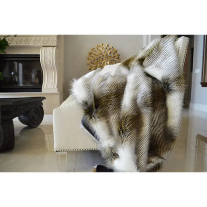 Alaskan Hawk Throw - LOOMLAN - D.V. Kap - Throw Blankets