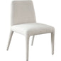 Alba Oat Fabric Armless Dining Chair (Set of 2)