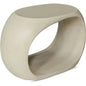 Albers Concrete Off-White Outdoor Stool-Garden Stools-Moe's Home-LOOMLAN