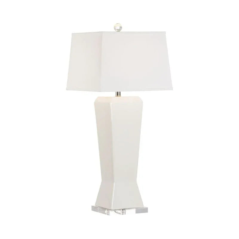 Albion Angular Ceramic Modern Design Table Lamp - LOOMLAN - Chelsea House - Table Lamps