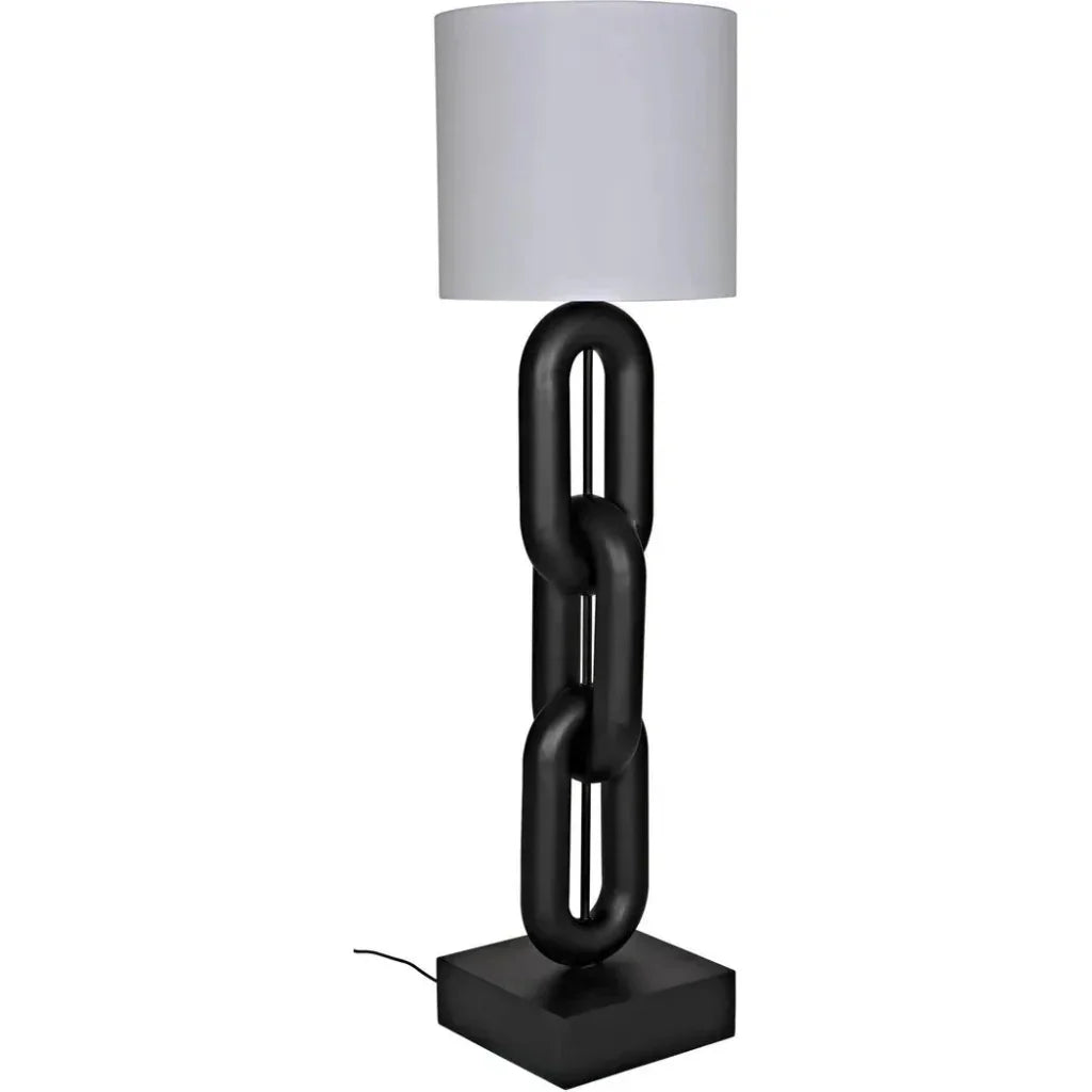 Alcatraz Lamp w/ Shade - LOOMLAN - Noir - Table Lamps