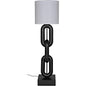 Alcatraz Lamp w/ Shade - LOOMLAN - Noir - Table Lamps