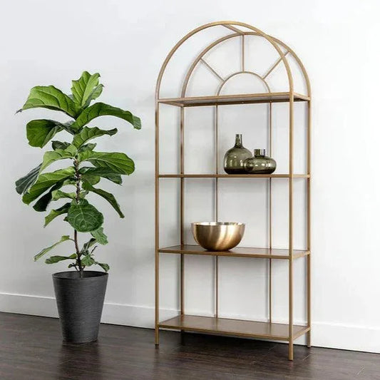 Alcove Iron Classic Etagere-Etageres-SUNPAN-LOOMLAN