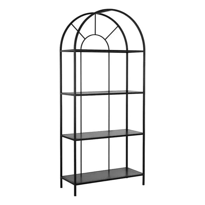 Alcove Iron Classic Etagere-Etageres-SUNPAN-Black-LOOMLAN