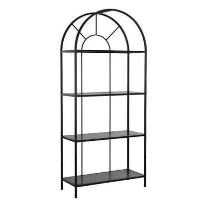 Alcove Iron Classic Etagere-Etageres-SUNPAN-Black-LOOMLAN
