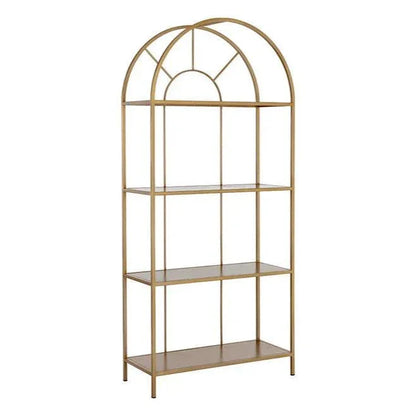 Alcove Iron Classic Etagere-Etageres-SUNPAN-Gold-LOOMLAN
