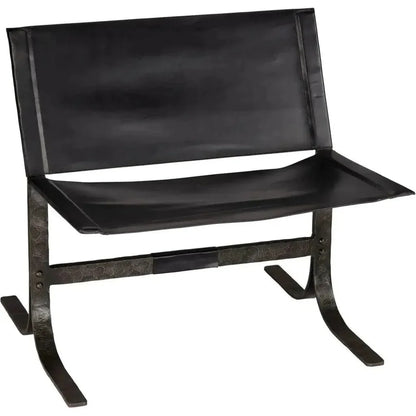 Alessa Leather Accent Sling Chair - LOOMLAN - Jamie Young - Accent Chairs