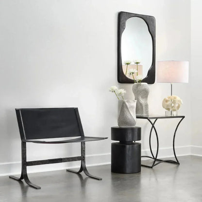 Alessa Leather Accent Sling Chair - LOOMLAN - Jamie Young - Accent Chairs