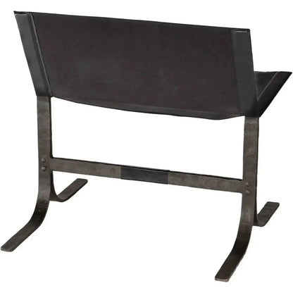 Alessa Leather Accent Sling Chair - LOOMLAN - Jamie Young - Accent Chairs