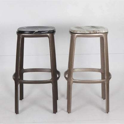 Alfie Marble Top Counter Stool - LOOMLAN - Urbia - Counter Stools