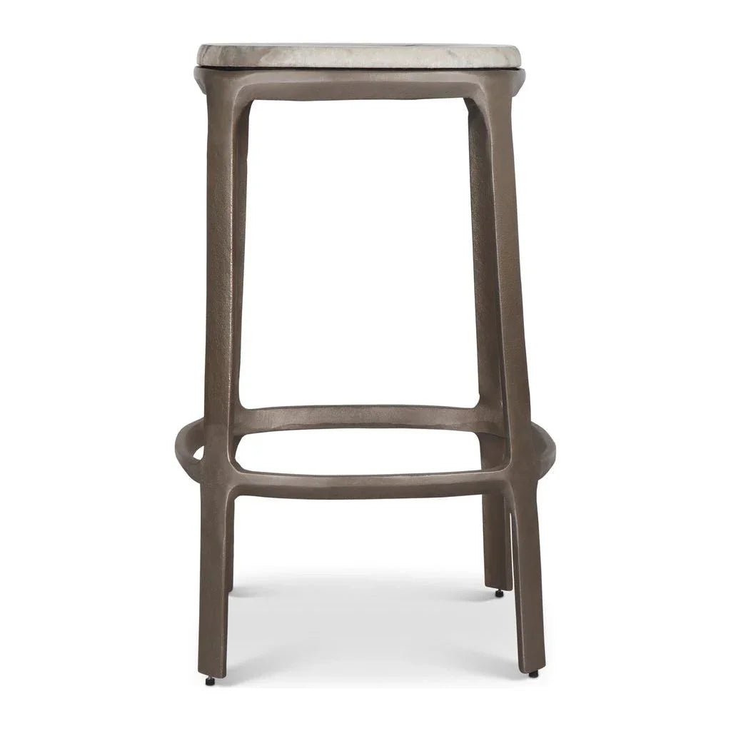 Alfie Marble Top Counter Stool - LOOMLAN - Urbia - Counter Stools