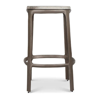 Alfie Marble Top Counter Stool - LOOMLAN - Urbia - Counter Stools