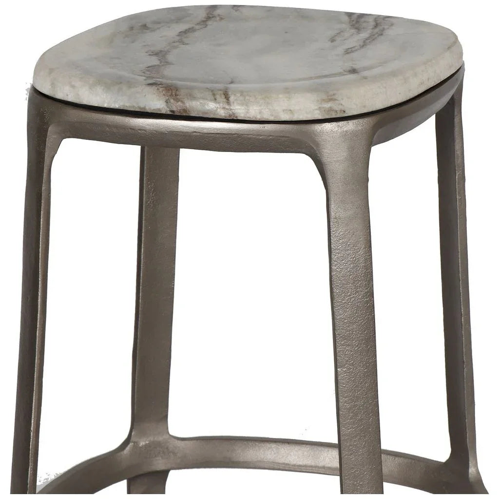 Alfie Marble Top Counter Stool - LOOMLAN - Urbia - Counter Stools