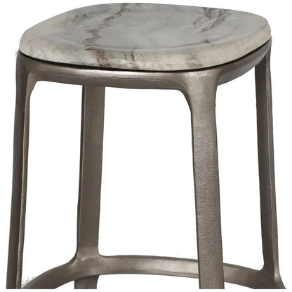 Alfie Marble Top Counter Stool - LOOMLAN - Urbia - Counter Stools