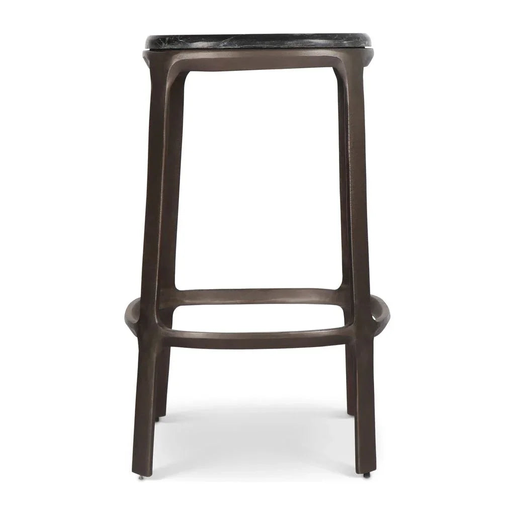 Alfie Marble Top Counter Stool - LOOMLAN - Urbia - Counter Stools