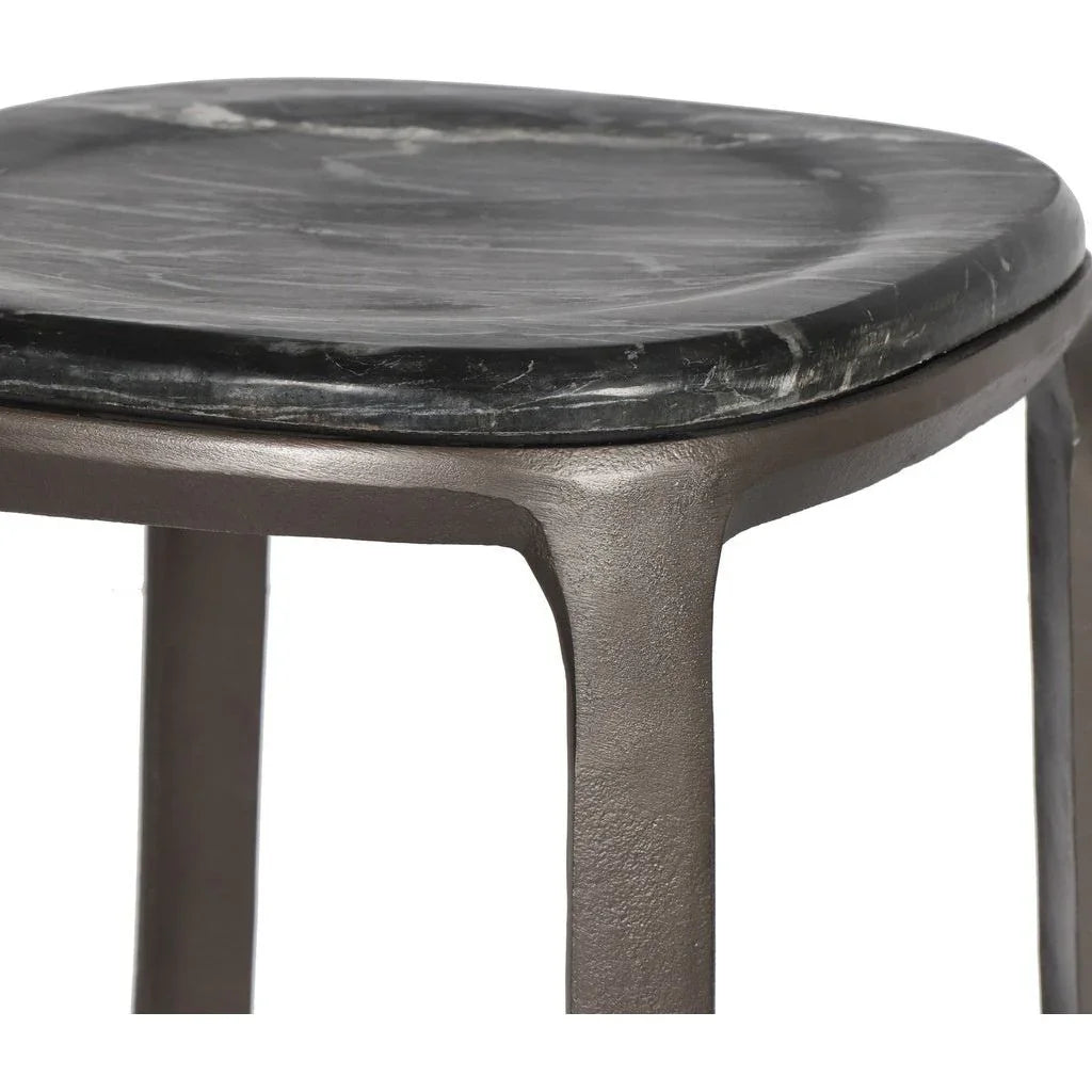 Alfie Marble Top Counter Stool - LOOMLAN - Urbia - Counter Stools
